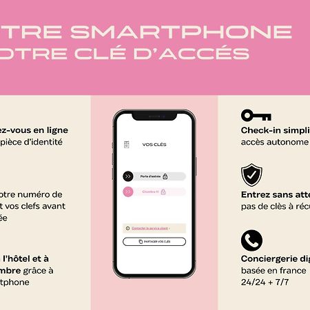 Hotel Gambettes - Entree Autonome, Reception En Ligne - Encore Mieux 리모주 외부 사진