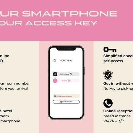 Hotel Gambettes - Entree Autonome, Reception En Ligne - Encore Mieux 리모주 외부 사진